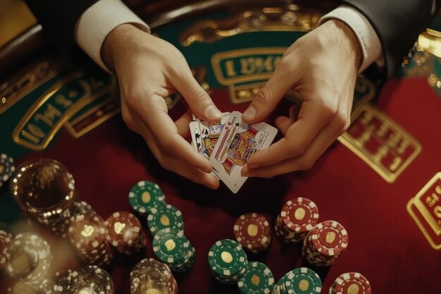 rajacuan alternatif app showing live blackjack table with professional dealer and game controls