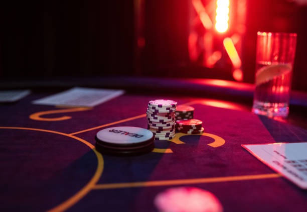 In-game chat interface with dealer communication and player interaction